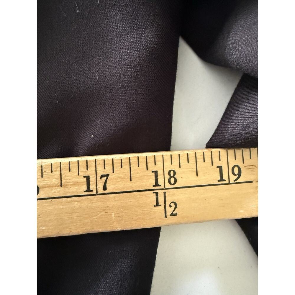 Trouve Womens Open Front Blazer Jacket Size L Black Career Office Workwear - Picture 10 of 11